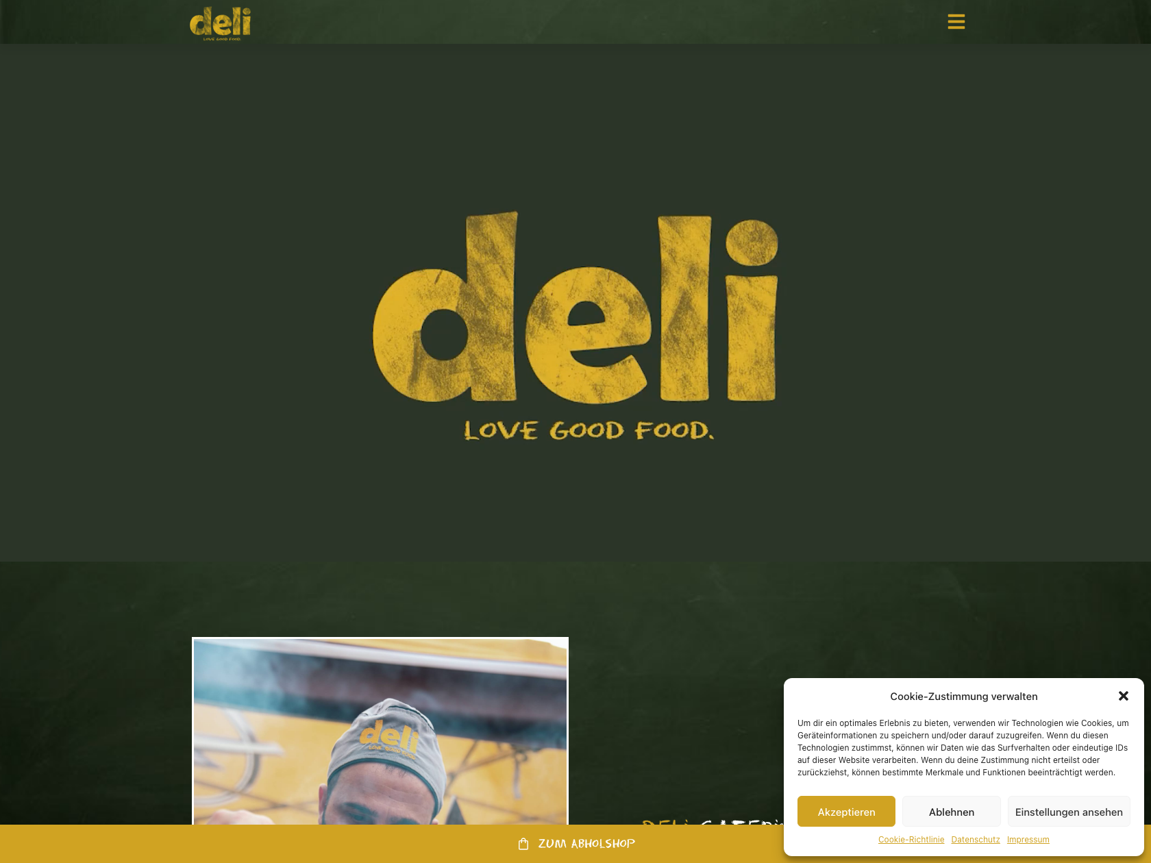 Website-Referenz Deli Löhne – Webdesign & Development von Coding Gorillas